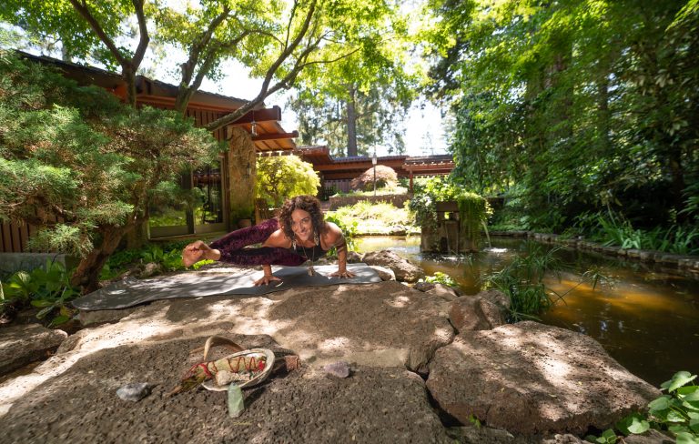 Yoga with Kelliann, recommended for guests of Duncan House
